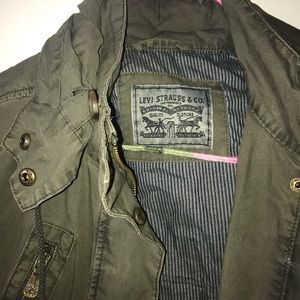levi strauss green jacket